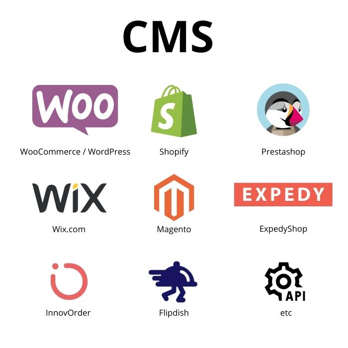 Imprimante compatible avec de nombreux CMS utilisé dans la vente à emporter