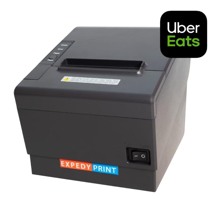 The Uber Eats Bluetooth Printer accept and print online orders for you, without you