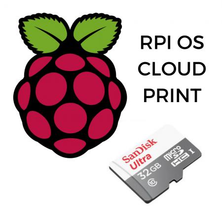 Raspberry Pi OS Cloud Print Server